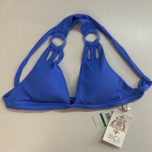 BECCA Vibrant Blue Bikini Top